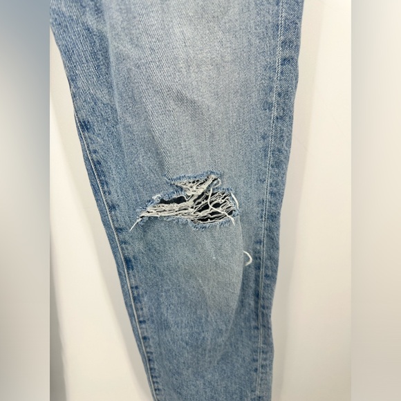 Edwin Kali High Rise Ankle Jeans Distressed Vintage Straight Cotton Womens 27 - Picture 2 of 10